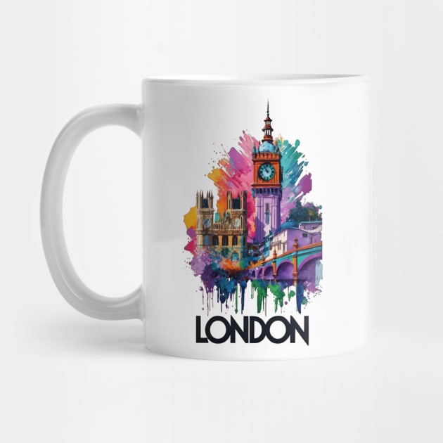 London Skyline by TooplesArt